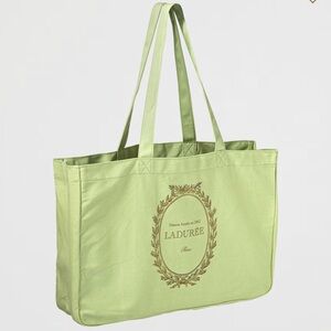 Ladurée Light Green Tote Bag